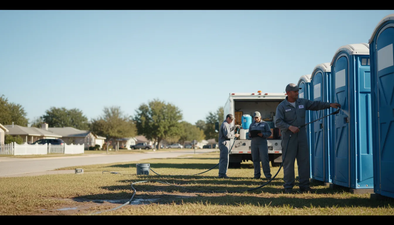 Long-Term Portable Toilet Rental in Goreville, IL near me